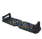 Nuevo Set Portátil de Tabla Multifuncional para Flexiones con Asas — Equipo de Ejercicio Plegable para Entrenamiento de Pecho, Abdomen, Brazos y Espalda.