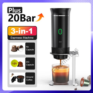 ☕ Cafetera Espresso Eléctrica Portátil