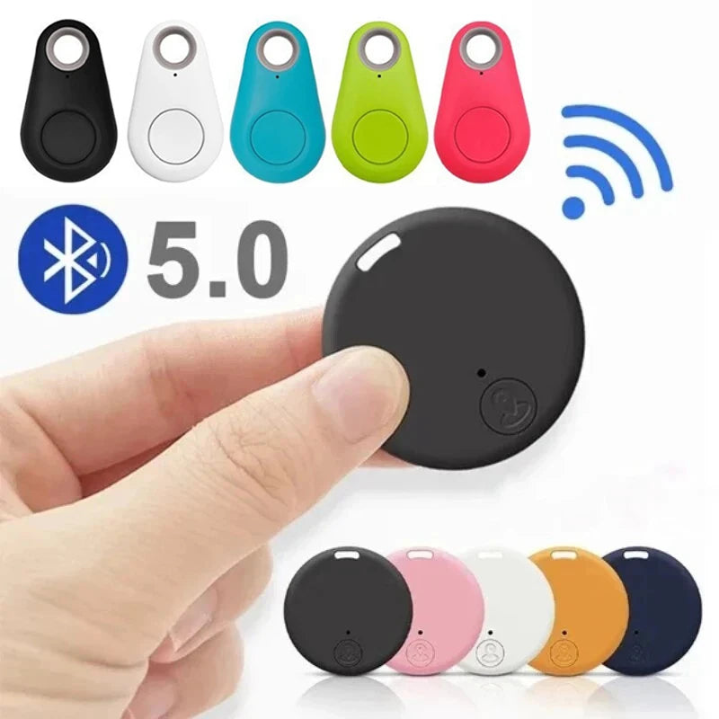 Mini localizador GPS con alarma antipérdida, llavero con etiqueta inteligente Compatible con Bluetooth, rastreador de llaves para perros, mascotas y niños