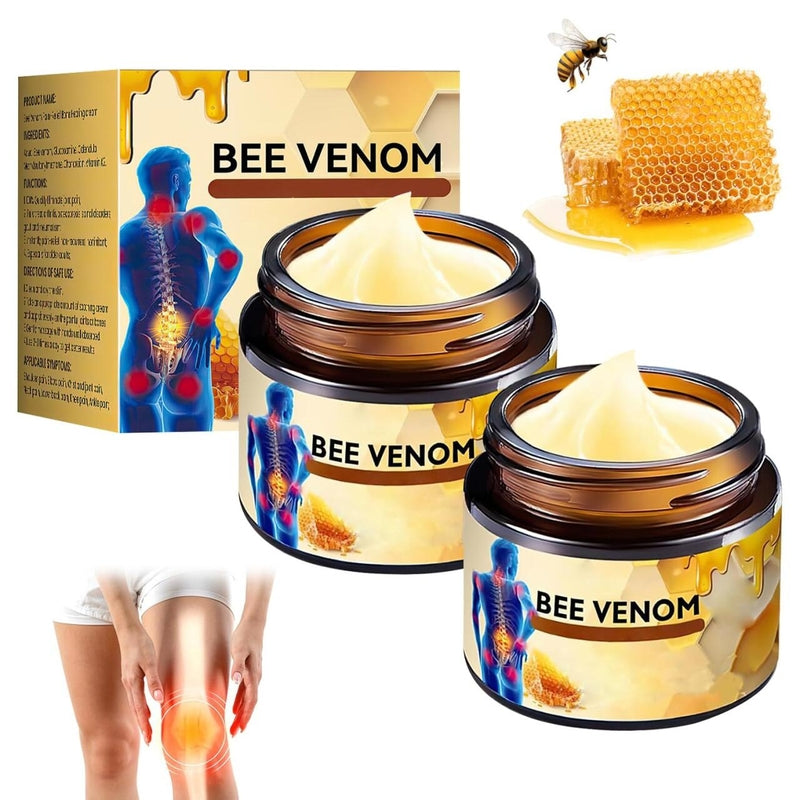 Crema de veneno de abeja para aliviar articulaciones y huesos